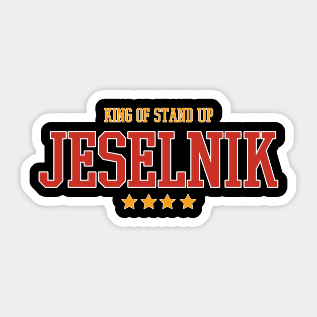 King of stand up comedy - Anthony Jeselnik 90s Sticker by Aspita